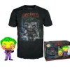 Dc Comics Pop e Tee Figure The Joker 9 Cm Funko Taglia L