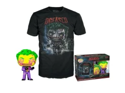Dc Comics Pop e Tee Figure The Joker 9 Cm Funko Taglia S