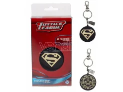 Dc Comics Portachiavi Logo Superman dorato e Justice League Sd Toys