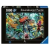 Dc Comics Puzzle Aquaman (1000 Pezzi) 70 x 50 Cm Ravensburger