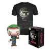 Dc Comics Set Figure Pop e T-Shirt The Joker Tg M Funko