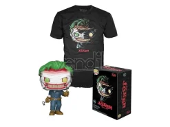 Dc Comics Set Figure Pop e T-Shirt The Joker Tg M Funko