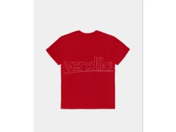 Dc Comics T-Shirt Logo Batman Rosso Difuzed