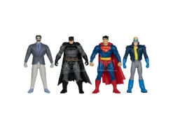 Dc Direct Action Figure 4-pack Superman, Joker, Batman e Figlio 7Cm Mcfarlane Toys