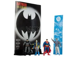 Dc Direct Action Figure 4-pack Superman, Joker, Batman e Figlio 7Cm Mcfarlane Toys