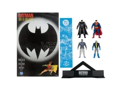 Dc Direct Action Figure 4-pack Superman, Joker, Batman e Figlio 7Cm Mcfarlane Toys