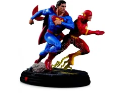 DC DIRECT DC GALLERY SUPERMAN VS THE FLASH RAC II E ST STATUA