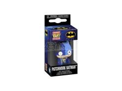 Dc Patchwork Pop! Vinile Portachiavis 4 Cm Batman  Funko