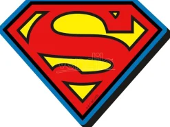 DC SUPERMAN LOGO FUNKY CHUNKY MAGNET Magneti Aquarius Ent