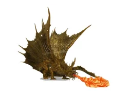 D&d Icons Of The Realms Premium Miniature Pre-painted Adulto Gold Dragon 25 Cm Wizkids