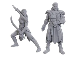 D&d Nolzur's Marvelous Miniatures Unpainted Miniature Jaheira & Halsin Wizbambino
