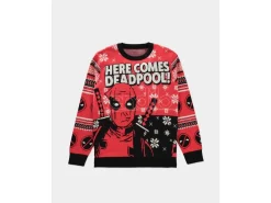 Deadpool - Knitted Natale Jumper Difuzed