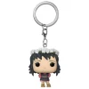 Demon Slayer Portachiavi Funko Pop Vinile Figura Makomo Corona di Fiori 4 Cm