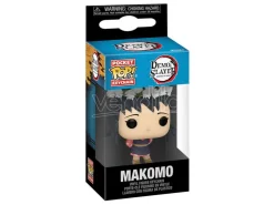Demon Slayer Portachiavi Funko Pop Vinile Figura Makomo Corona di Fiori 4 Cm