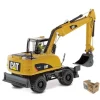Diecast Master DM85171 CAT M316D WHEELED EXCAVATOR 1:50 Modellino