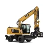 Diecast Master DM85508 CAT M318F WHEELED EXCAVATOR 1:50 Modellino