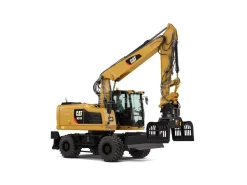 Diecast Master DM85508 CAT M318F WHEELED EXCAVATOR 1:50 Modellino