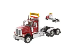 DIECAST MASTER DM71002 HX520 TANDEM TRACTOR RED 1:50 Modellino