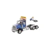 DIECAST MASTER DM71004 HX520 TANDEM TRACTOR BLUE 1:50 Modellino
