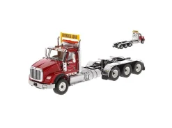 DIECAST MASTER DM71008 HX620 TRIDEM TRACTOR RED 1:50 Modellino