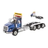 DIECAST MASTER DM71010 HX620 TRIDEM TRACTOR BLUE 1:50 Modellino