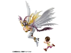 Digimon Adventure Precious G.e.m. Series Pvc Statua Angewomon & Hikari Yagami 22 Cm Megahouse