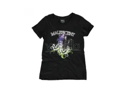 Disney - Maleficent - Gel Printed T-shirt Donna Difuzed