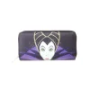Disney - Maleficient 2 -  Ladies Patched Portafoglio Con Cerniera Difuzed