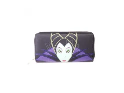 Disney - Maleficient 2 -  Ladies Patched Portafoglio Con Cerniera Difuzed