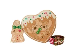 Disney By Loungefly Borsa A Tracolla Lilo & Stitch Angel E Stitch Gingerbread Heart Loungefly
