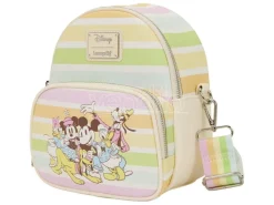 Disney By Loungefly Borsa A Tracolla Mickey E Friends Arcobaleno Stribes Loungefly