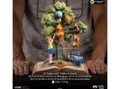 Disney Classics Deluxe Art Scale Statua 1/10 Winnie The Pooh E Friends (100th Anniversary) 31 Cm Iron Studios