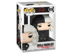 Disney Funko Pop Vinile Figura Crudelia (Making Art) 9 Cm Funko Scatola Rovinata