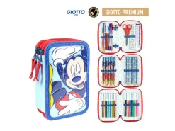 Disney Mickey Mouse Giotto Astuccio Triplo 13 x 20 cm Cerdà