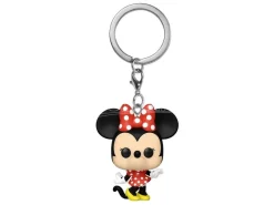 Disney Minnie Mouse Portachiavi Funko Pop! Vinile Figura Minnie Mouse 4 Cm