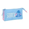 Disney Stitch Bright Astuccio Triplo Safta