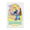 Disney Stitch Hawaii Club Surf poster Erik