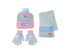 Disney Stitch Winter Set Scalda Collo Cappello Guanti Cerdà