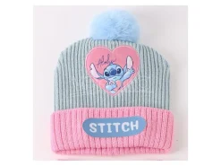 Disney Stitch Winter Set Scalda Collo Cappello Guanti Cerdà