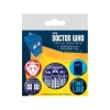 Doctor Who Pin-Back Buttons 5-Pack Exterminate Pyramid International