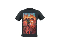 Doom - Classic Boxart T-shirt Uomo Difuzed