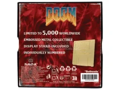 Doom Replik Floppy Disk Gold Plated Edizione Limitata Fanattik