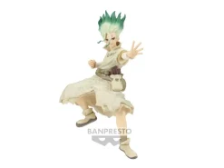 Dr. Stone - Stone World Senku Ishigami Ii Figura 15cm Banpresto