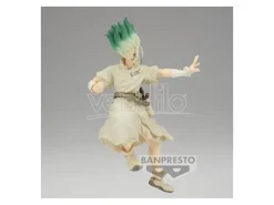 Dr. Stone - Stone World Senku Ishigami Ii Figura 15cm Banpresto