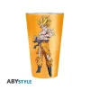 DRAGON BALL - Large Glass - 400ml - Goku Super Saiyan - box
