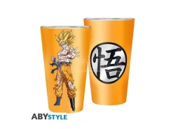 DRAGON BALL - Large Glass - 400ml - Goku Super Saiyan - box