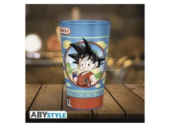 DRAGON BALL - Large Glass - 400ml - Goku & the Flying Nimbus - box