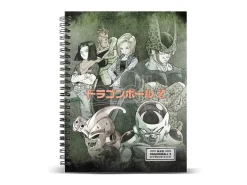Dragon Ball Agenda A4 I Cattivi 23,4x1,4x29,7 cm Karactermania