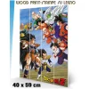 DRAGON BALL BATTLE CLASH WOOD PRINT STAMPA SU LEGNO PYRAMID INTERNATIONAL