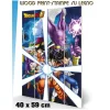 DRAGON BALL GOD DESTRUCTION WOOD PRINT STAMPA SU LEGNO PYRAMID INTERNATIONAL